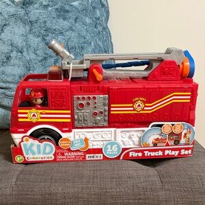 Red Fire Truck Play Set